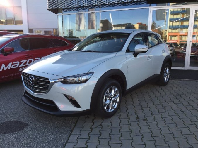 Mazda CX-3, 2,0 Skyactiv-G121, barva stříbrná