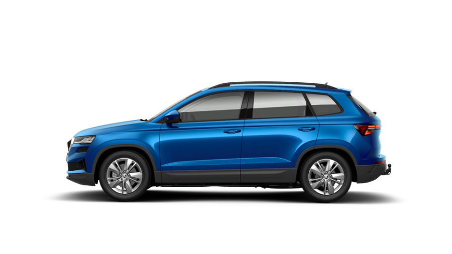 Škoda Karoq, 1,5 TSI 110 kW 6-stup. mech., barva modrá