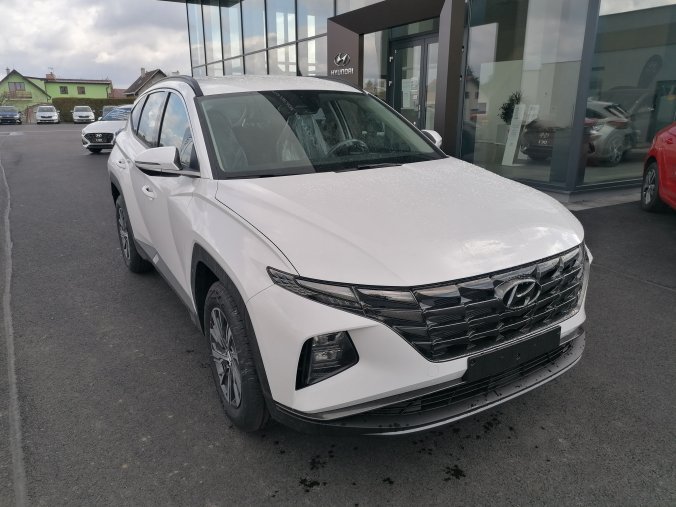 Hyundai Tucson, 1,6 T-GDi 110 kW (95 NAT) 6 st. man, barva bílá