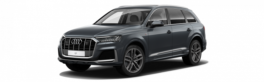 Audi Q7, Q7 S line 50 TDI quattro, barva šedá