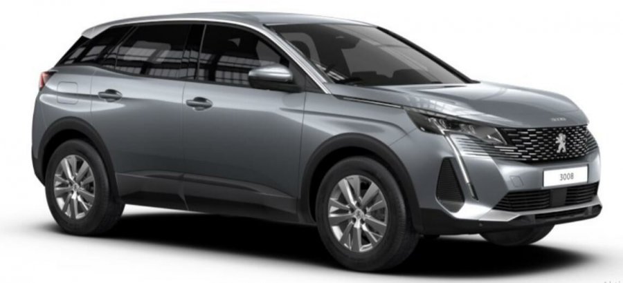 Peugeot 3008, ACTIVE PACK 1.5 BlueHDi 130k, barva šedá