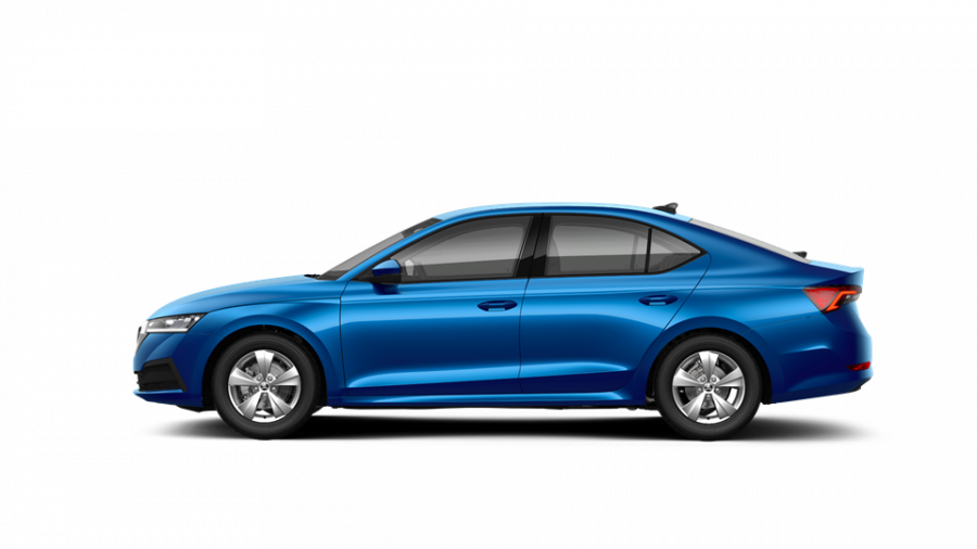 Škoda Octavia, 1,5 TSI 110 kW 6-stup. mech., barva modrá