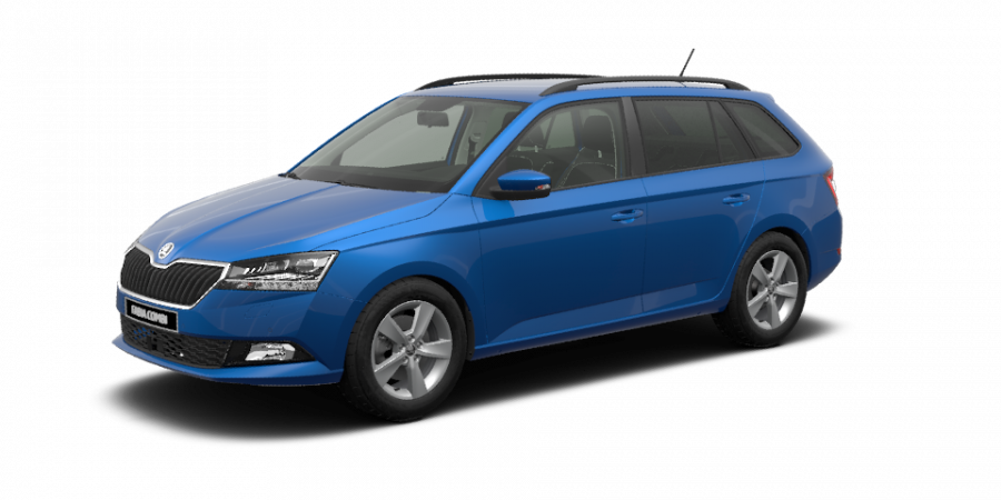 Škoda Fabia, 1,0 TSI 81 kW 6-stup. mech., barva modrá