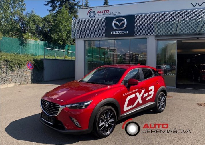 Mazda CX-3, 2.0 G121 MY2018, barva červená