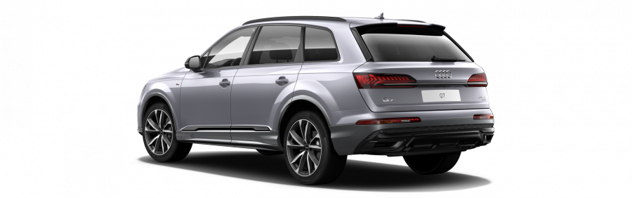 Audi Q7, Q7 S line 50 TDI quattro, barva stříbrná