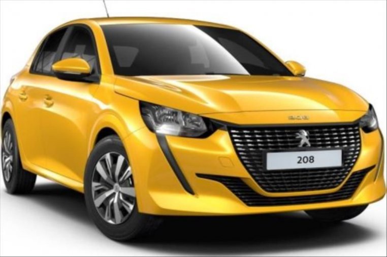 Peugeot 208, 1,2 1.2 Active 100k S&S EAT8, barva žlutá