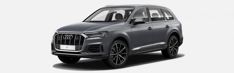 Audi Q7, Q7 50 TDI quattro, barva šedá