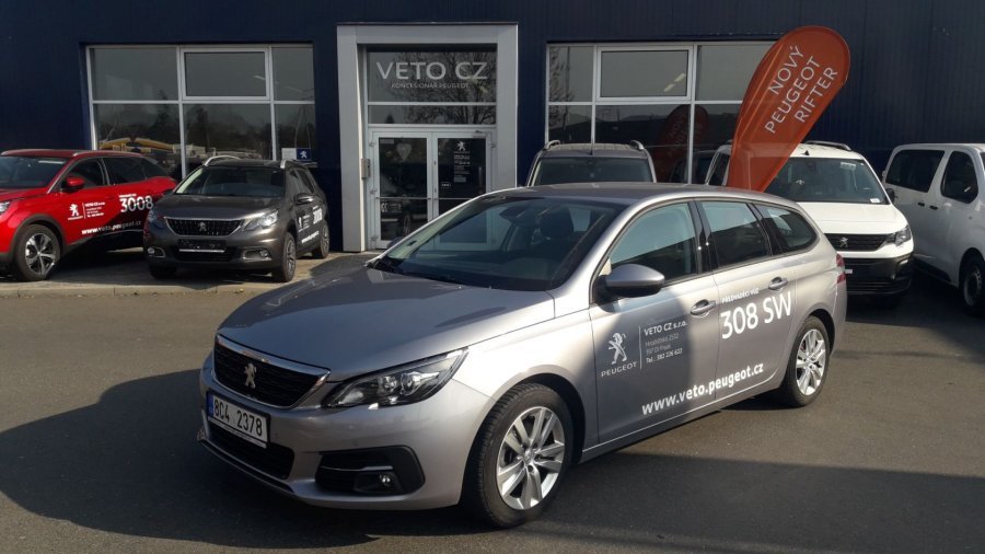 Peugeot 308, ACTIVE 1,2 PureTech 130k + pack CONFORT, barva bílá