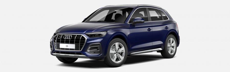 Audi Q5, Q5 Advanced 40 TDI 150kW quattro, barva modrá