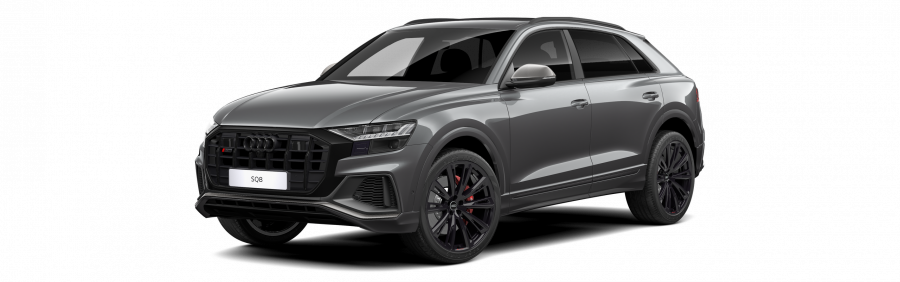 Audi Q8, SQ8 TFSI 373 kW quattro, barva šedá