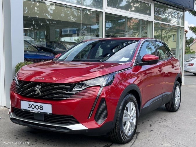 Peugeot 3008, ACTIVE PACK 1.5 BHDi EAT8, barva červená