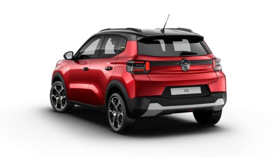 Citroën C3, PLUS Turbo 100 MAN6, barva červená