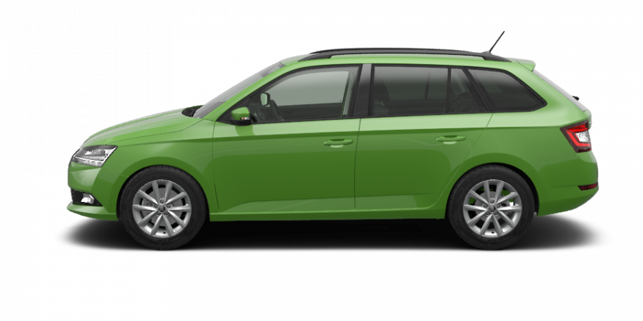 Škoda Fabia, 1,0 TSI 81 kW 6-stup. mech., barva zelená