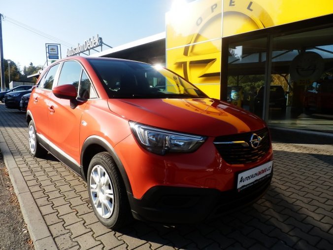 Opel Crossland X, SMILE 1.2/60kW MT5, barva oranžová