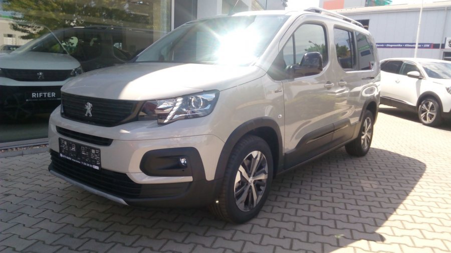 Peugeot Rifter, LONG GT LINE 1.2 PureTech 130 EAT8, barva béžová