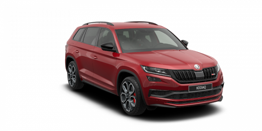 Škoda Kodiaq, 2,0 TDI 176 kW 7-stup. automat. 4x4, barva červená