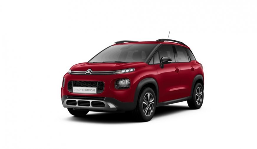 Citroën C3 Aircross, 1.2 PureTech 82, barva červená