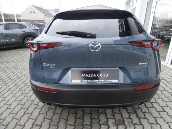 Mazda CX-30, 2,0i 122 PS, barva modrá