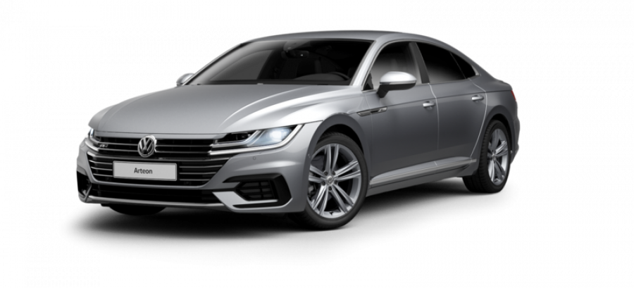 Volkswagen Arteon, R-line 2,0 TSI 7DSG, barva stříbrná