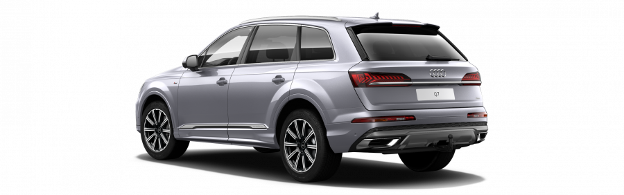 Audi Q7, Q7 S line 50 TDI quattro, barva stříbrná