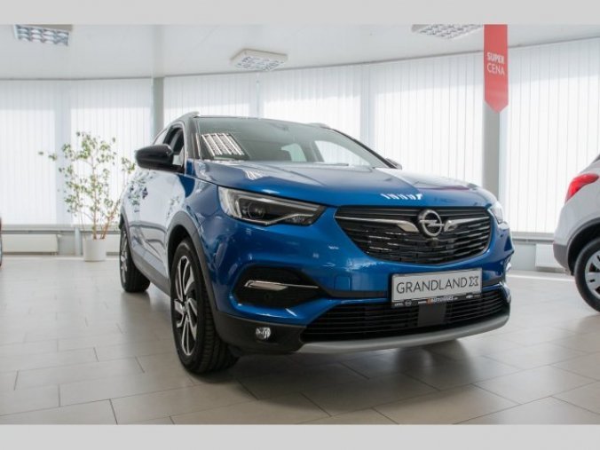 Opel Grandland X, Ultimate 1,6T 133kW/180k AT8, barva modrá