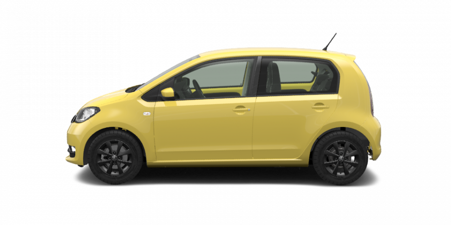 Škoda Citigo, 1,0 MPI 55 kW 5-stup. mech., barva žlutá