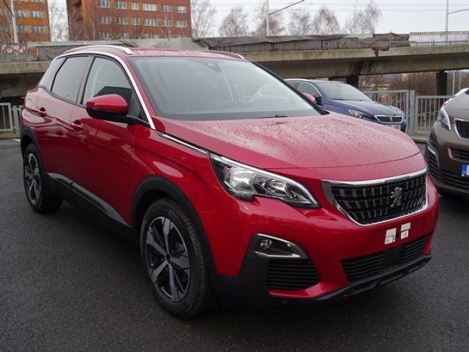 Peugeot 3008, ACTIVE 1.2 PureTech 130k S&S MAN6, barva červená