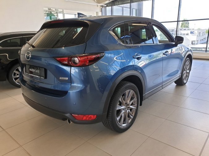 Mazda CX-5, 2,5 194k, barva modrá