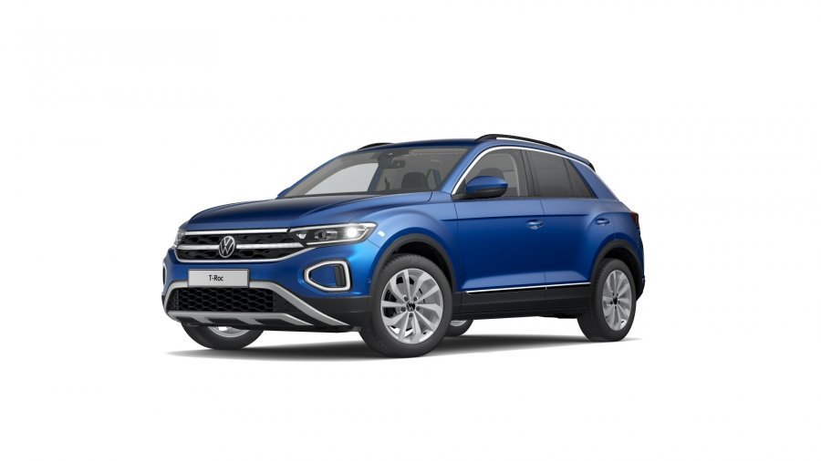 Volkswagen T-Roc, T-Roc Style 1,5 TSI 110 kW 7DSG, barva modrá