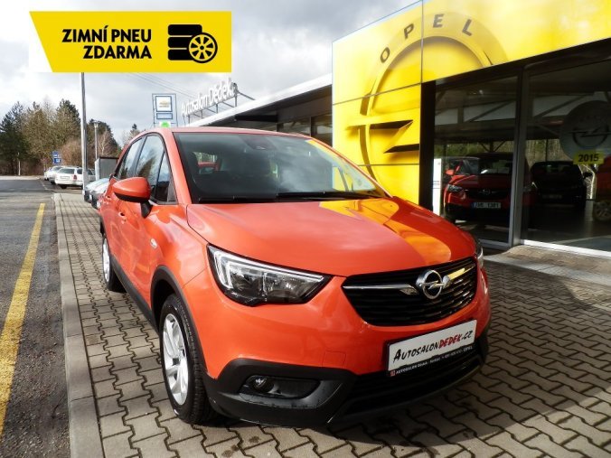 Opel Crossland X, SMILE 1.2/60kW MT5, barva oranžová