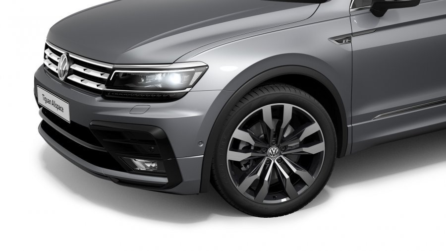 Volkswagen Tiguan Allspace, Allspace Highline 2,0 TDI 4M 7DSG, barva stříbrná