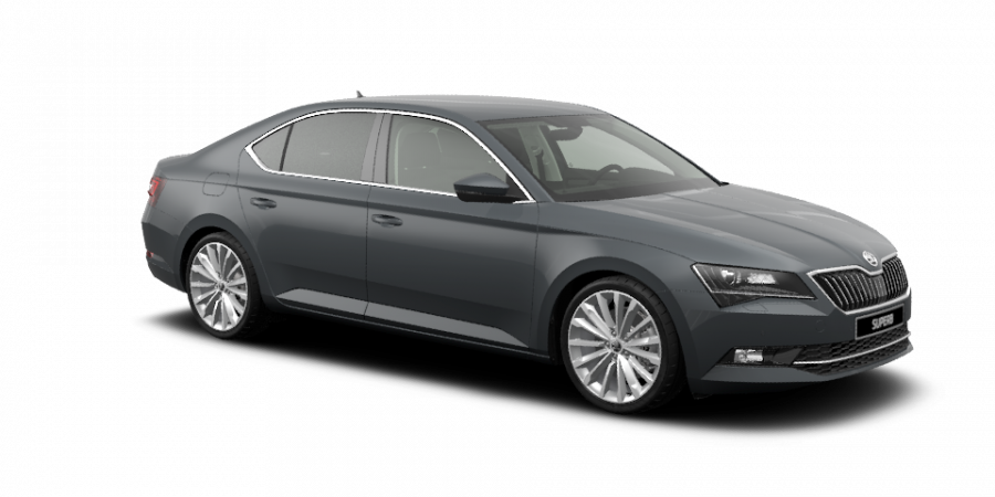 Škoda Superb, 2,0 TDI 110 kW 7-stup. automat., barva šedá