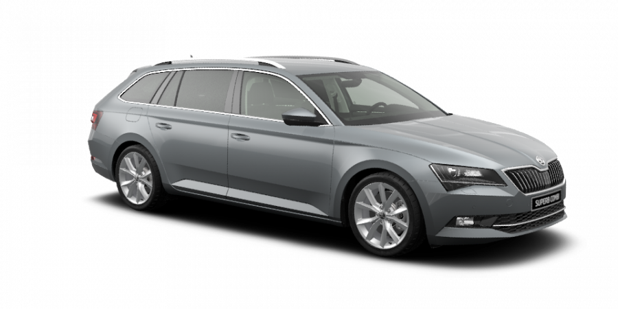 Škoda Superb, 2,0 TDI 140 kW 7-stup. automat. 4x4, barva šedá