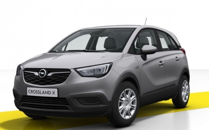 Opel Crossland X, 1.2 61KW, barva červená