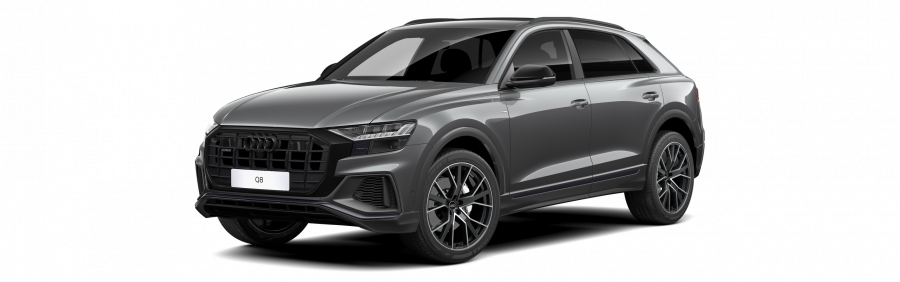 Audi Q8, Q8 55 TFSI quattro, barva šedá