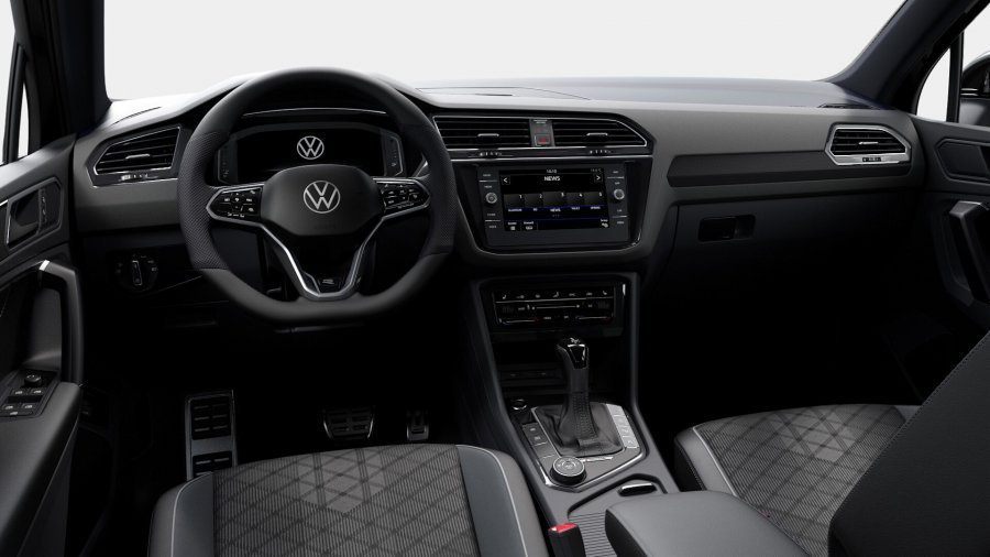 Volkswagen Tiguan, Tiguan R-Line 2,0 TDI 110 kW 4M 7DSG, barva černá