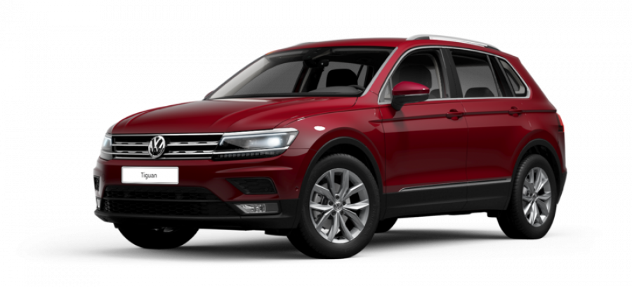 Volkswagen Tiguan, Maraton Edition 1,5 TSI ACT 6G, barva červená