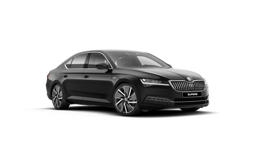 Škoda Superb, 2,0 TDI 147 kW 7-stup. automat. 4x4, barva černá