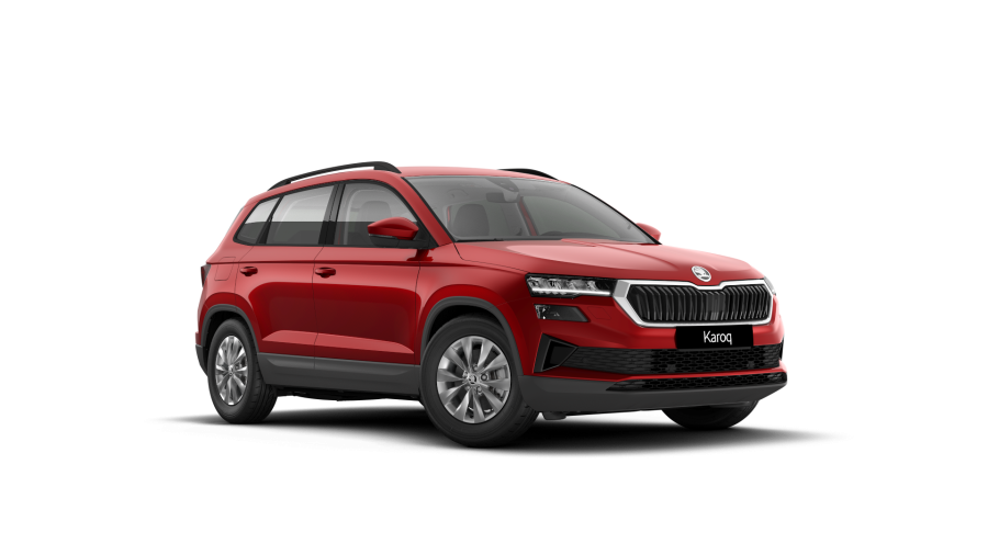 Škoda Karoq, 2,0 TDI 110 kW 7-stup. automat. 4x4, barva červená