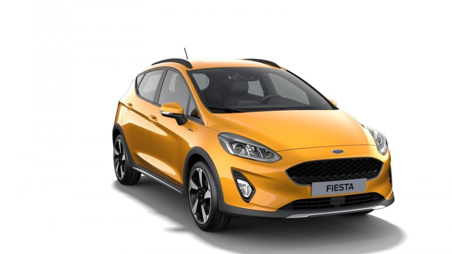 Ford Fiesta, Active, 5dveřová, 1,0 EcoBoost 70 kW/95 k, 6st. manuální, barva žlutá