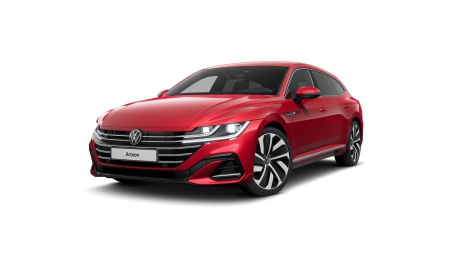 Volkswagen Arteon Shooting Brake, Arteon SB R-Line 1,4 TSI eHybrid 160 kW, barva červená