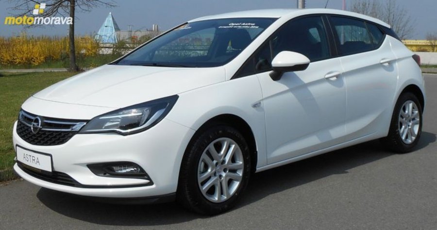 Opel Astra, K 1.2 Turbo Smile 5dv., barva bílá