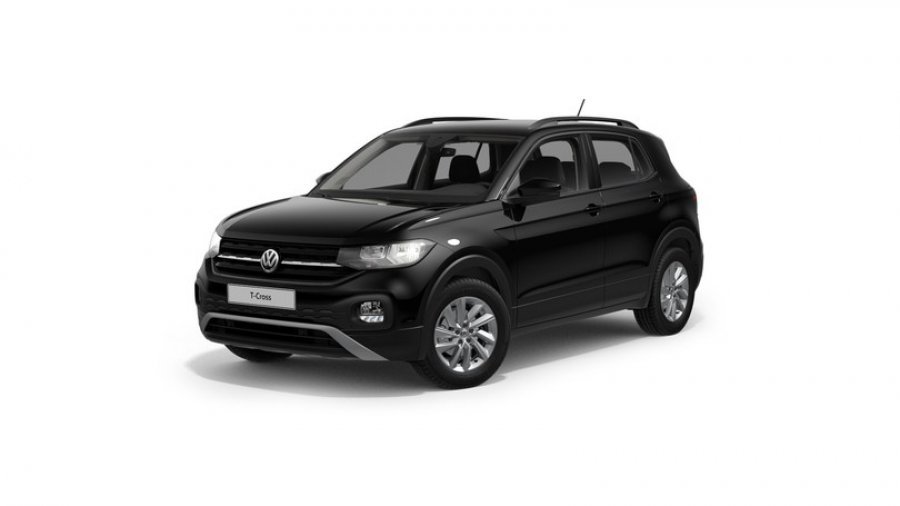 Volkswagen T-Cross, Life 1,0 TSI 70 kW 5G, barva černá