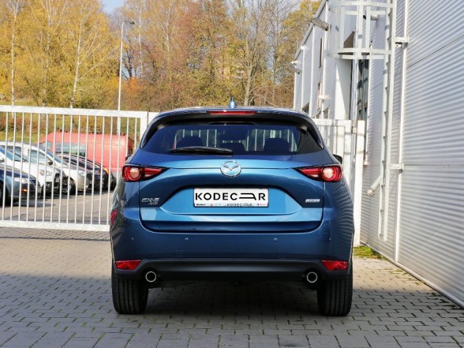 Mazda CX-5, 2,5 Skyactiv-G 194k/143kW AT, barva modrá