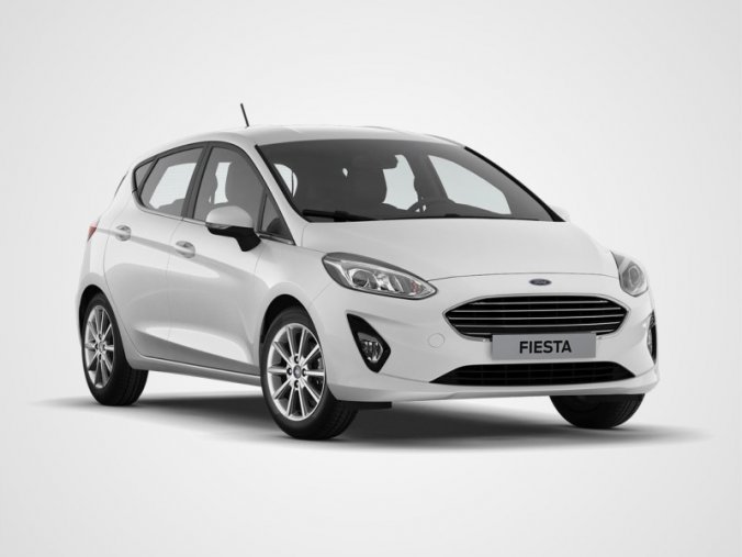 Ford Fiesta, 1.0 EcoBoost, barva bílá