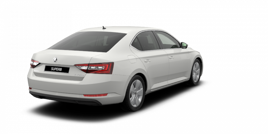 Škoda Superb, 2,0 TDI 140 kW 7-stup. automat., barva bílá