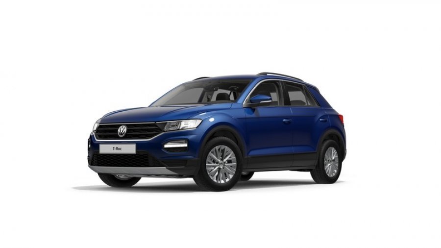 Volkswagen T-Roc, Design 1,0 TSI 6G, barva modrá