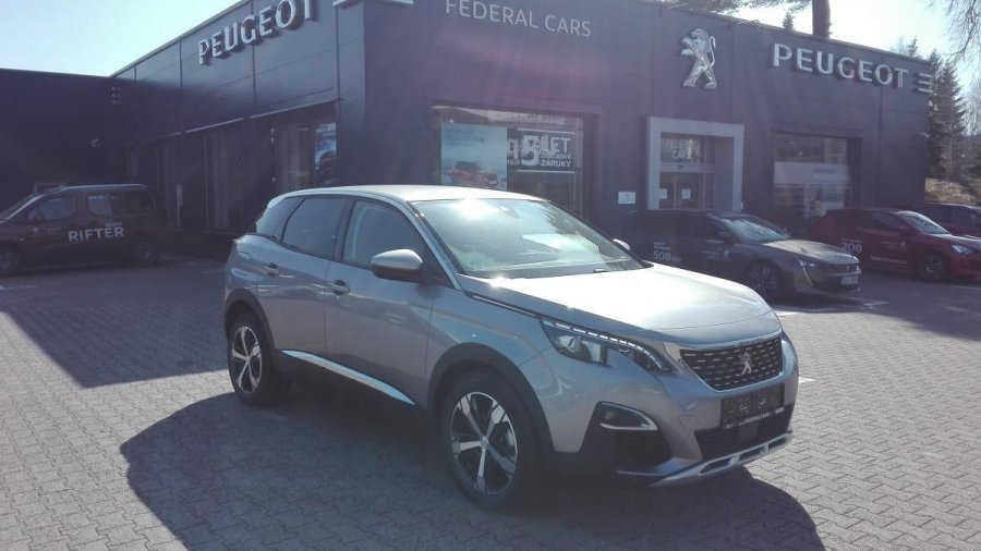 Peugeot 3008, ALLURE 1.5 BlueHDi 130k EAT8, barva šedá