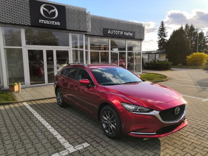 Mazda 6, 2,5 SKY-G 143kW/194k, barva červená