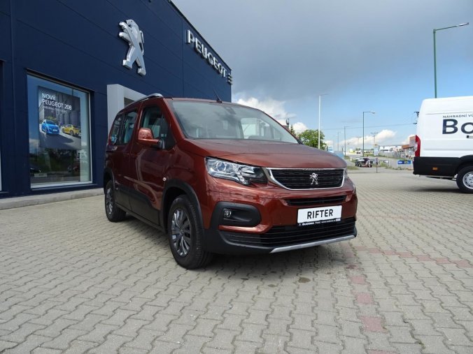 Peugeot Rifter, ALLURE 1.5 BlueHDi 130k EAT8, barva oranžová